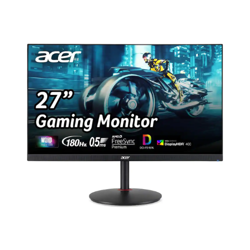 Refurbished Acer Nitro XV272U V3 27-Inch WQHD IPS Gaming Monitor 180Hz 1ms Black