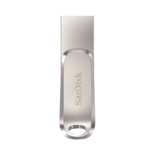 Refurbished SanDisk Ultra Dual Drive Luxe 128GB USB 3.1 Type-C Flash Drive Silver